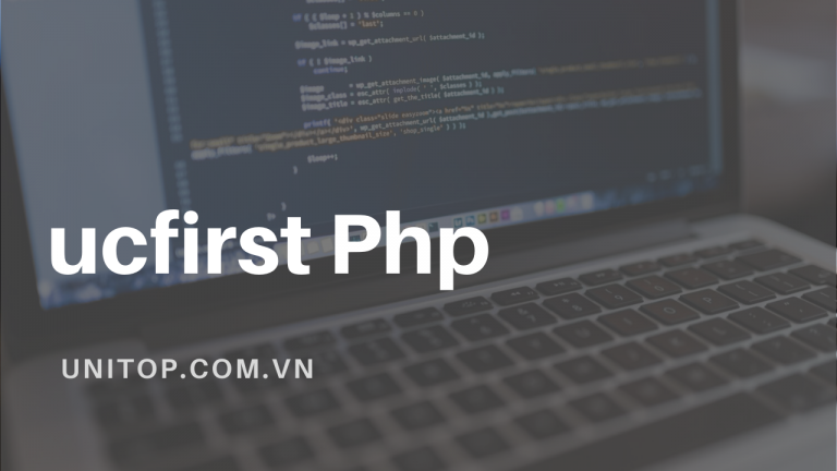 ucfirst-php