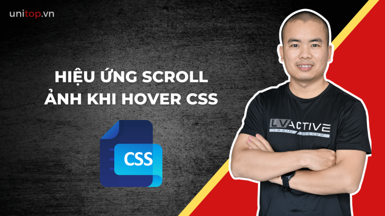 Hover scroll ảnh trong css